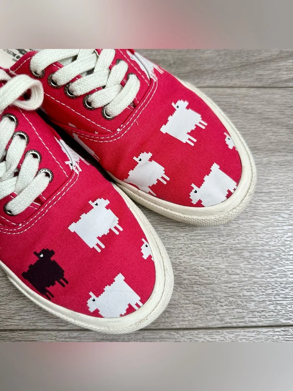 Warm & Wonderful x Sperry Cloud CVO Red Black Sheep Sneakers